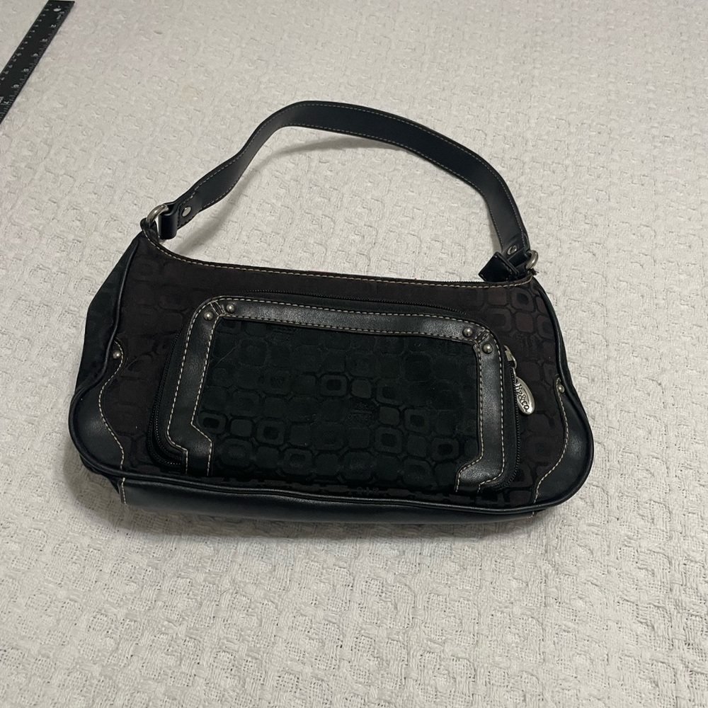 Liz & Co. Black  Jacquard Shoulder‎ Bag~ Perfect for everyday use~